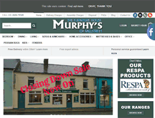 Tablet Screenshot of murphysfurniture.ie